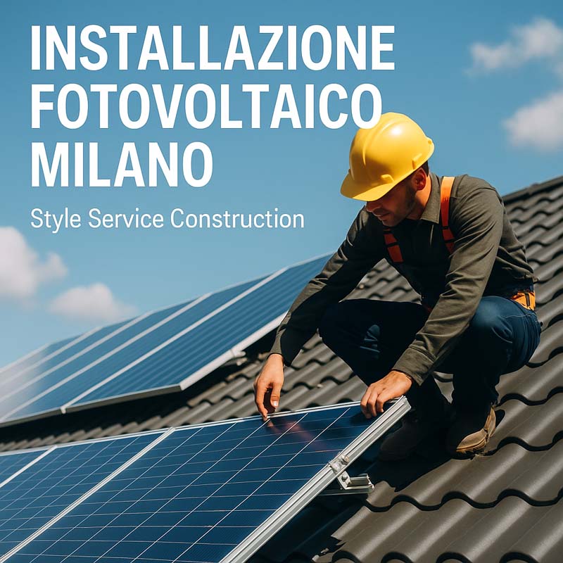 Installazione Fotovoltaico Milano
