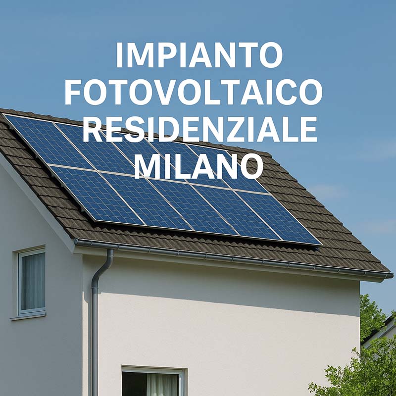 Impianto Fotovoltaico Residenziale Milanopng