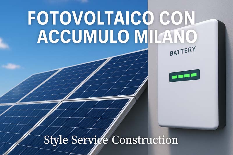 Fotovoltaico con Accumulo Milano