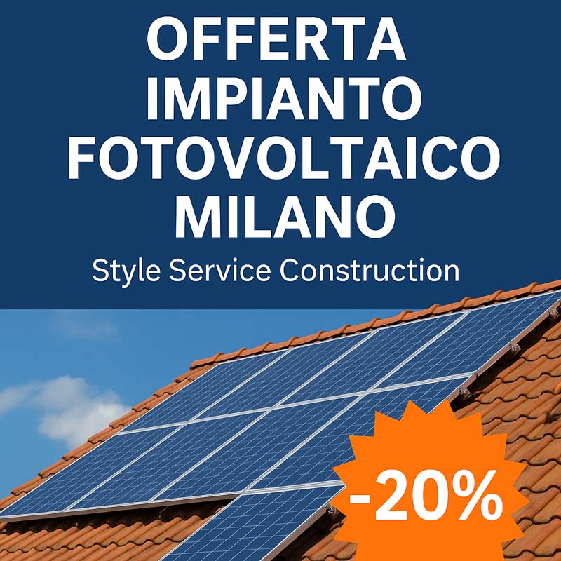 Offerta Impianto Fotovoltaico Milano