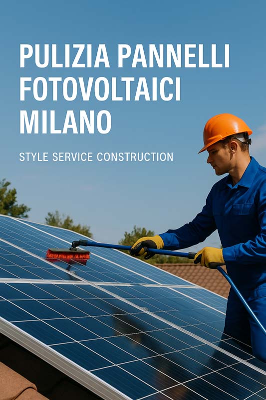 Pulizia Pannelli Fotovoltaici Milano